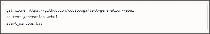 Oobabooga text-generation-webui Oobabooga text-generation-webui