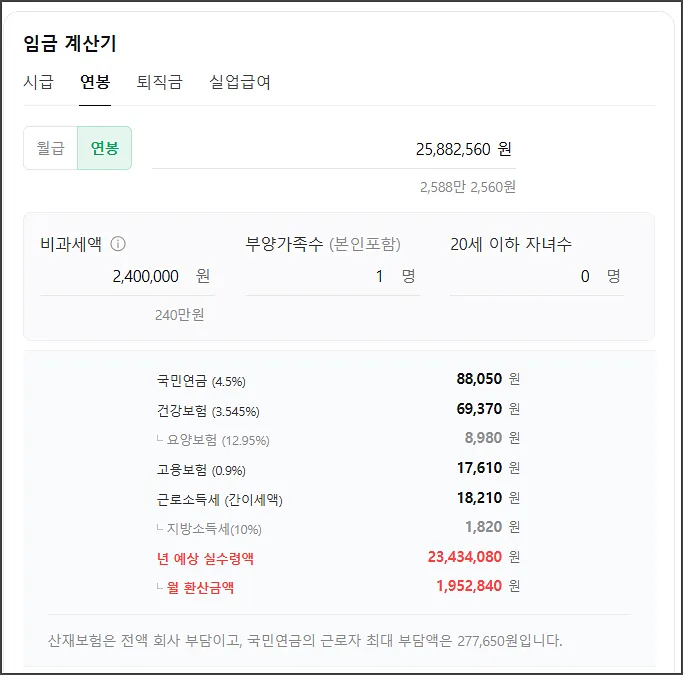 2026 최저시급 기준 연봉