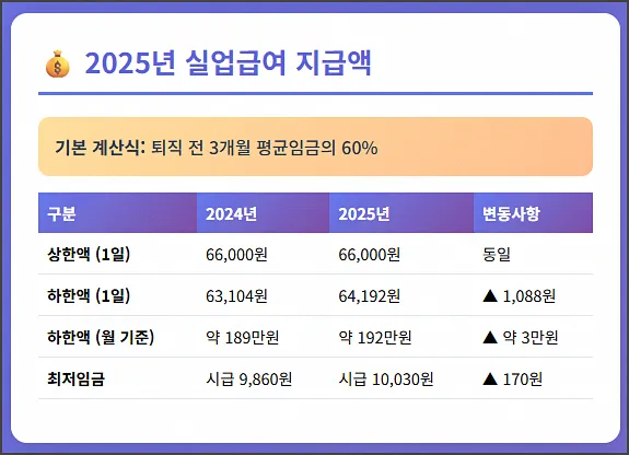 2025년 실업급여 지급액