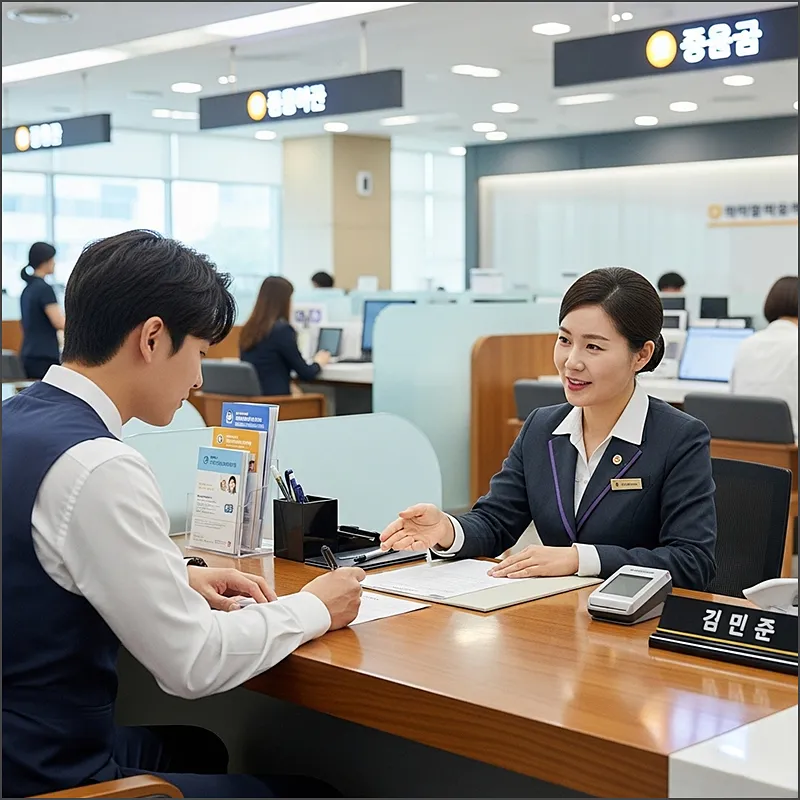 여신거래 안심차단 서비스 - 대면 신청