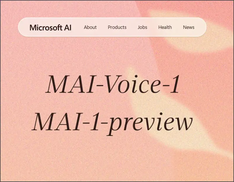 Microsoft MAI - 섬네일