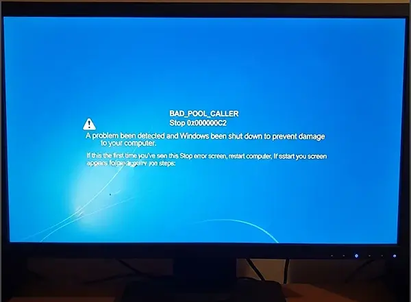 윈도우7 블루스크린 섬네일