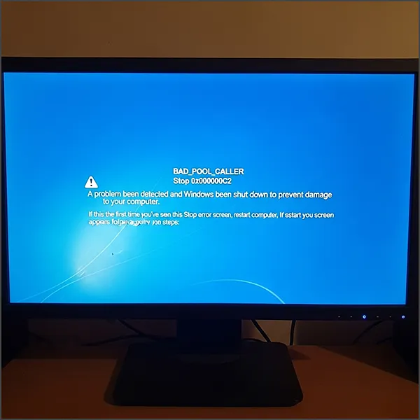 윈도우7 블루스크린 섬네일