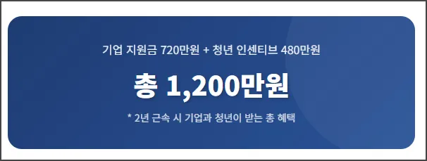 2년 근속 시 혜택