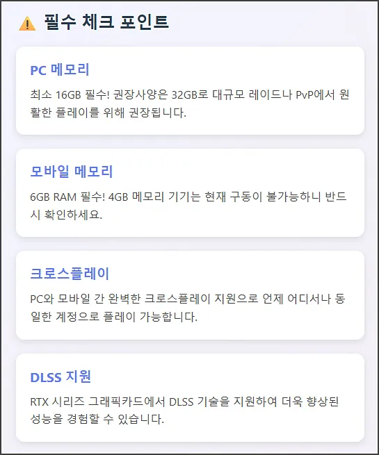 필수 체크 포인트