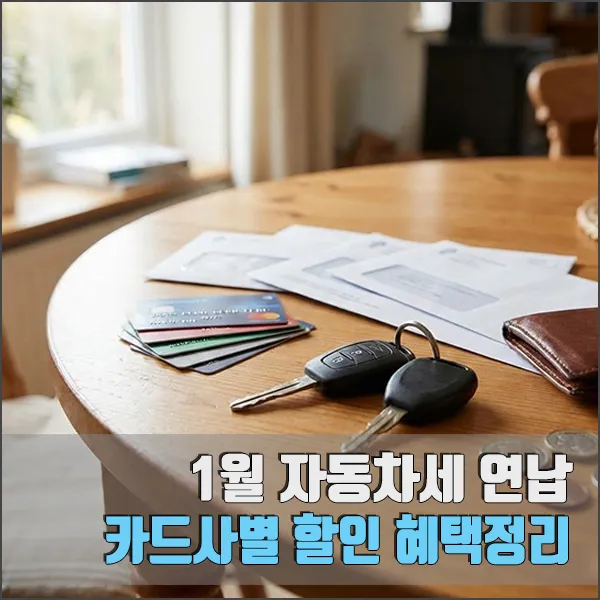 1월 자동차세 연납 섬네일