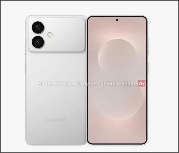 갤럭시 S26 엣지 추정 이미지