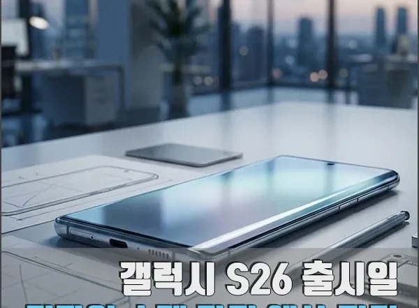 갤럭시 S26 출시일 섬네일