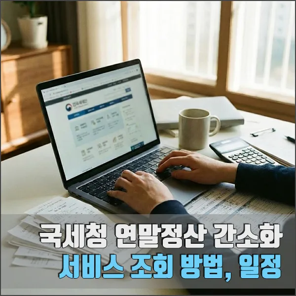국세청 연말정산 간소화 서비스 섬네일