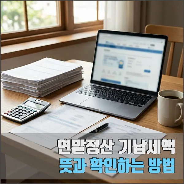 연말정산 기납부세액 섬네일