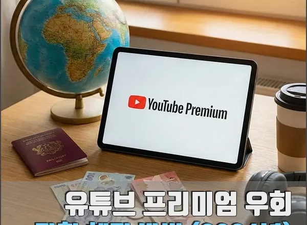 유튜브 프리미엄 우회 섬네일