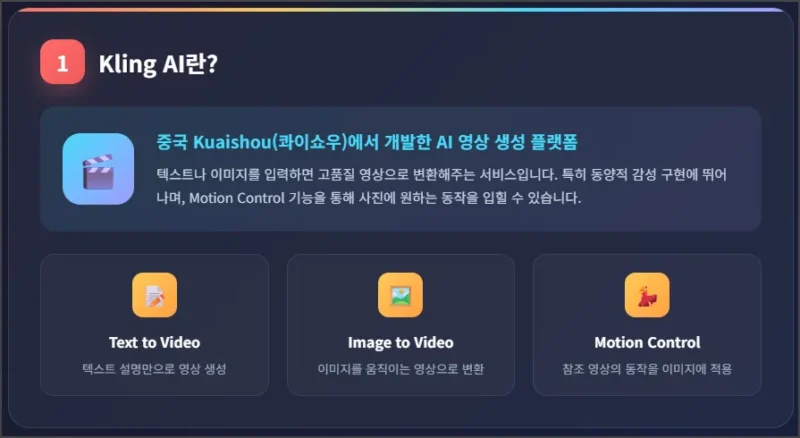 Kling AI란