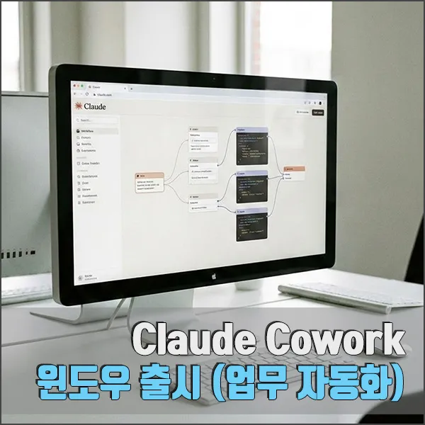 Claude Cowork 윈도우 출시 섬네일
