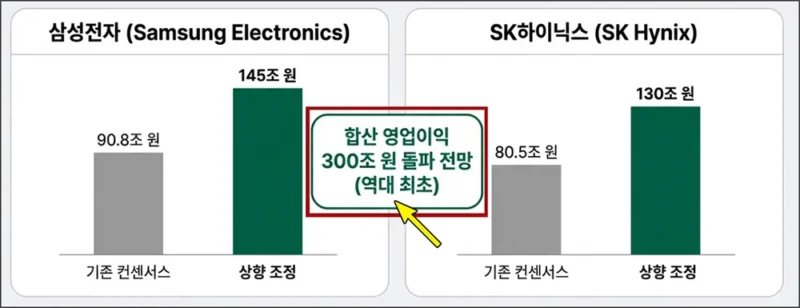 반도체가 이끌어 나가는 코스피