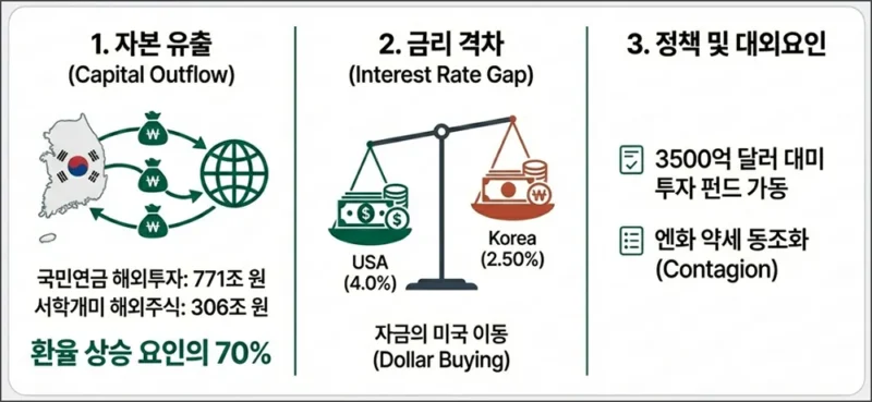 환율 상승 원인