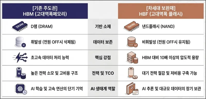 HBM HBF 비교