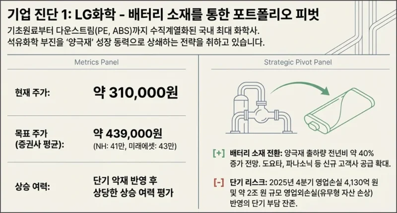 LG 화학 기업 진단 및 분석