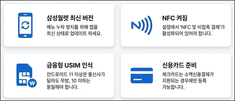 진행 전 체크리스트 4가지
