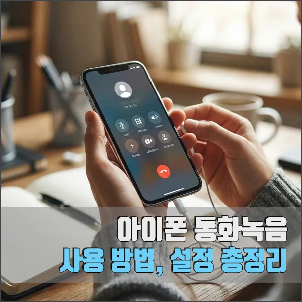아이폰 통화녹음 섬네일