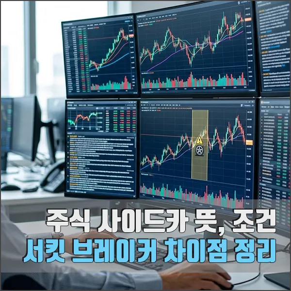 주식 사이드카 뜻 조건 섬네일