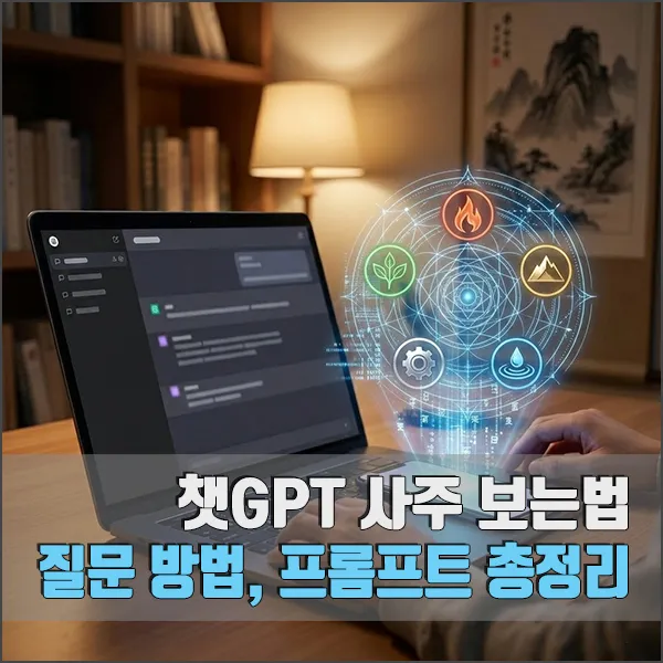 챗GPT 사주 보는법